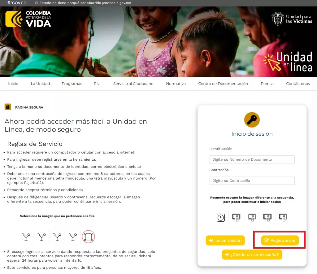 Cómo descargar el Certificado de Desplazado por Internet