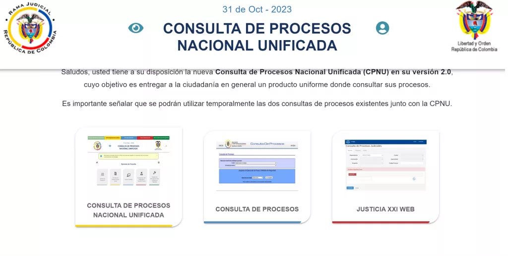 Consulta de Procesos Rama Judicial