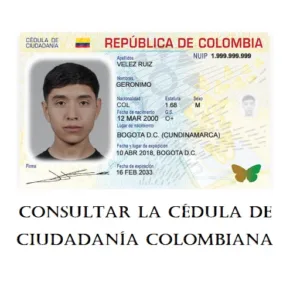 Consultar Cédula de Ciudadanía Colombiana