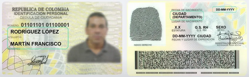 Verificar Cédula Colombiana